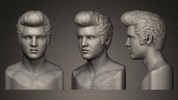 Busts and bas-reliefs of famous people (BUSTC_0178) 3D model for CNC machine